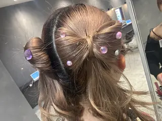 ヘアアレンジ そら୨୧˖men's /デザインカラーのヘアスタイル