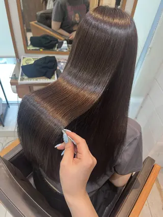 カラー 渋谷/透明感カラー/ 🩶Miwa🩶のヘアスタイル