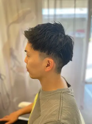 ショート メンズ LoRE hair coordinate 京都駅前店所属・島田 龍生のヘアスタイル