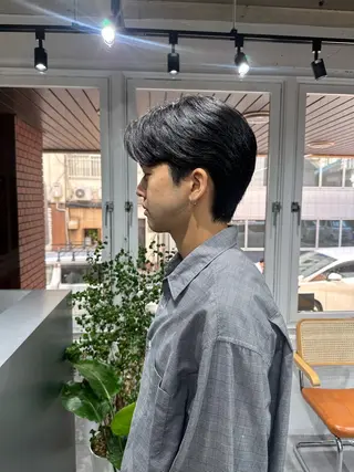 メンズ 🤍🌿Chisa /透け感ヘア🌿🤍のヘアスタイル