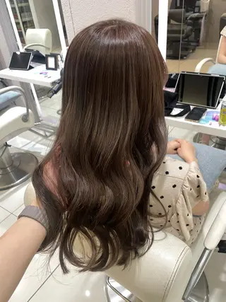 ロング カラー Euphoria 銀座店所属・Euphoria 銀座 みおこのヘアスタイル
