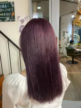 ロング カラー パーマ 海外レイヤー 🇺🇸/ヒナコのヘアスタイル