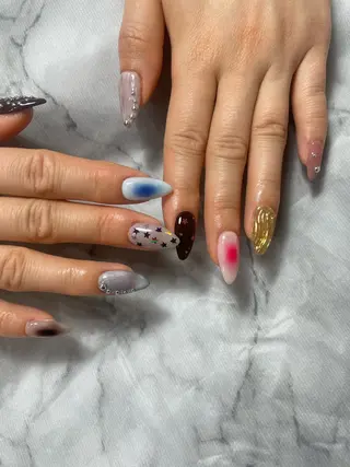 ネイル オーロラ所属・YUI nailのネイルデザイン