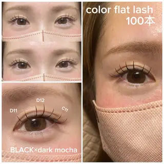 マツエク・マツパ Veil chihiroのマツエク・マツパデザイン