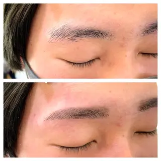 メンズ アイブロウ 悠 亜のマツエク・マツパデザイン