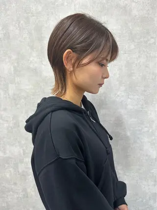 ショート カラー C'LD Hair Produce【シールドヘアープロデュース】所属・シールドヘアー/那覇 /縮毛矯正/ブリーチのヘアスタイル