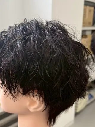 パーマ 下森 愛里のヘアスタイル