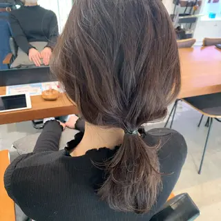 セミロング 🐰桃山台/髪質改善 山亀のヘアスタイル