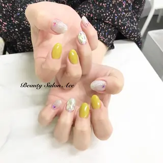ネイル Beauty Salon Ace(ネイルサロン エース)所属・池袋フィルイン Ace♡長さだしのネイルデザイン