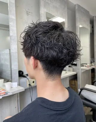 パーマ 金城 二千夏のヘアスタイル