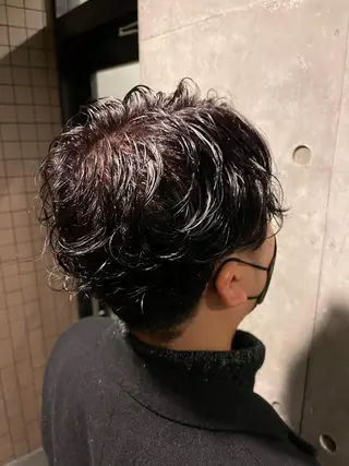 ミディアム 久保田 和正のヘアスタイル