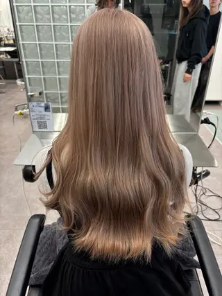 ロング カラー 酒井 竜也のヘアスタイル