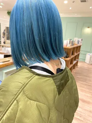 ショート カラー ボブとパーマの達人 /美容室難民の方是非のヘアスタイル