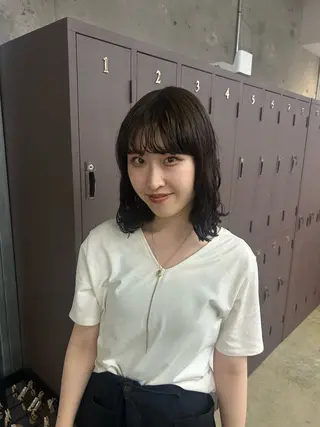 ミディアム パーマ 伊藤ほのか /パーマ/ショートのヘアスタイル