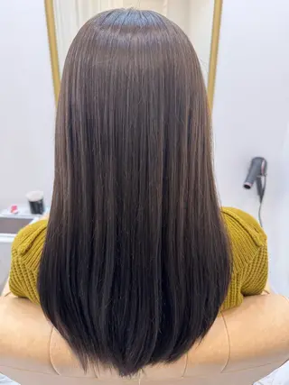 ロング カラー Qmee所属・Shun 透明感カラ ー/似合わせカットのヘアスタイル