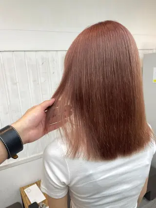 ミディアム N° jemica 札幌のヘアスタイル