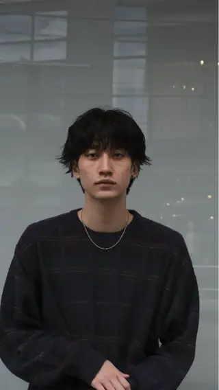 パーマ メンズ December/jingumae所属・メンズパーマ 特化うえちりくのヘアスタイル