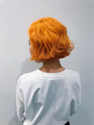 ショート カラー パーマ ヘアアレンジ メンズ キッズ ネイル ショート/ボブ /パーマ🌿柏原良亮のヘアスタイル
