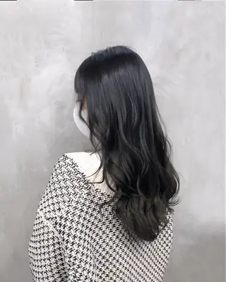 ロング カラー 透明感カラー❄️要 半個室×マンツーマンのヘアスタイル