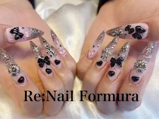 ロング Re:Nail Formula所属・kido chieのネイルデザイン