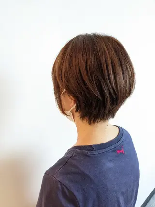 ショート 中野 雅子のヘアスタイル