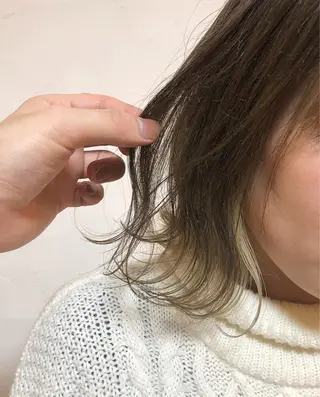 ミディアム カラー hair salon Ranun髪質改善のヘアスタイル