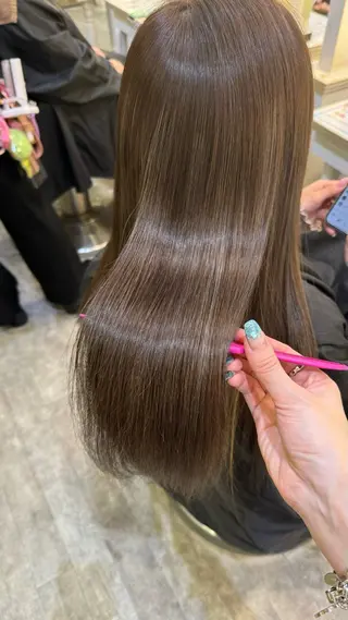 ロング カラー 横浜🍒カット エクステ／RIEのヘアスタイル