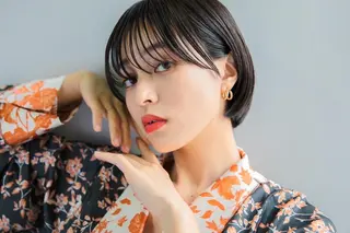 ショート カラー CLAN クランのヘアスタイル