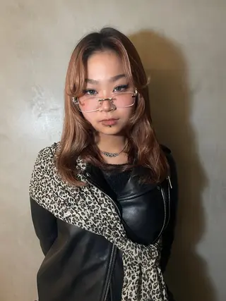 セミロング カラー MEY HAIR所属・🎀海外ヘア/表参道 Satone🎀のヘアスタイル