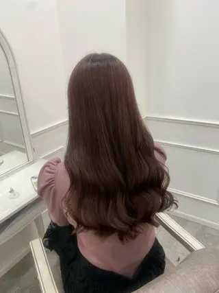 ロング 新田 妃那のヘアスタイル
