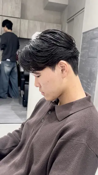 メンズ 【メンズ縮毛矯正】 kanata/溝の口のヘアスタイル