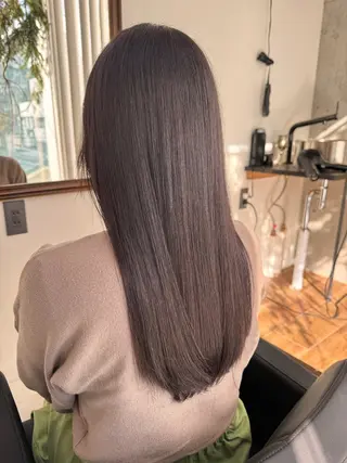 ロング カラー 椎葉 祐也のヘアスタイル