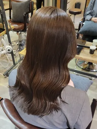 カラー シェル🦋 【韓国風】のヘアスタイル