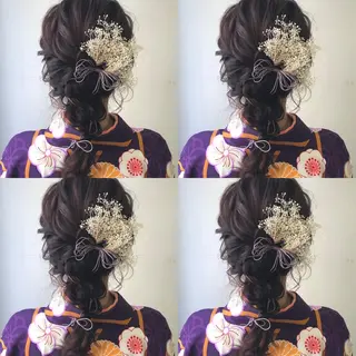 セミロング ヘアアレンジ 🌷MAYU 🌷のヘアスタイル