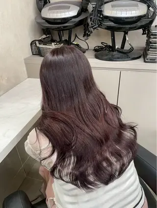 ロング カラー 🤍透明感推しカラー 🤍yui‪💞✨のヘアスタイル