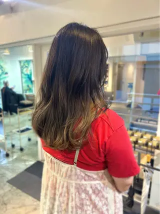 セミロング 髪質改善/ヘアケア coiiはしもとはなのヘアスタイル