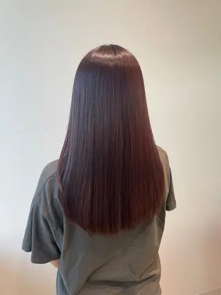 ロング カラー ヘアアレンジ 木村 架音のヘアスタイル