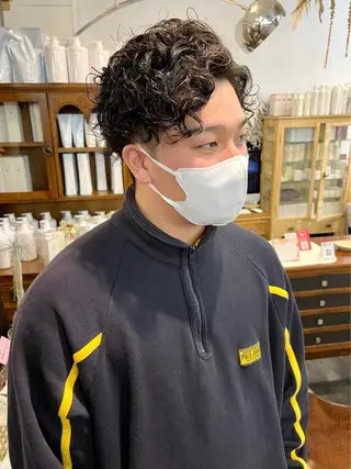 パーマ ｰYUIMARLｰ momokaのヘアスタイル