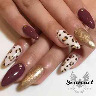 ネイル 小尾 栞のネイルデザイン