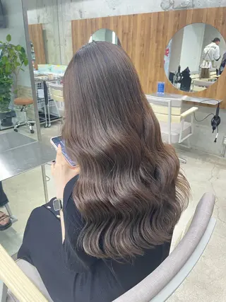 ロング カラー メンズ特化/パーマ/ 骨格矯正カット/真人のヘアスタイル