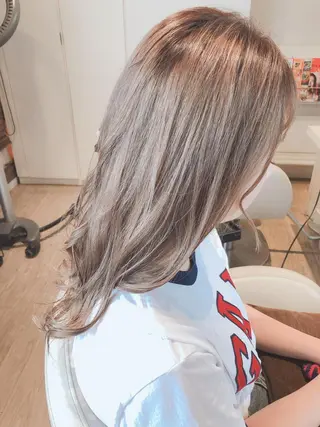 セミロング hair &eye LAWE.店長のヘアスタイル