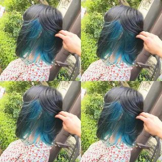 ミディアム カラー ヘアアレンジ ブリーチ/ヘアケア 🪞TAKUMA🪞のヘアスタイル