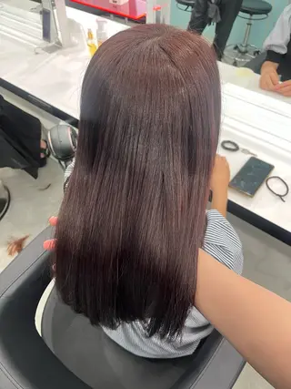 ロング カラー みう/仙台/暖色/ 艶髪/顔周りカット/のヘアスタイル