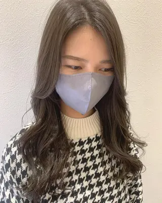 ロング カラー hub hair レイヤー/透明感のヘアスタイル
