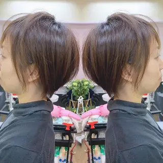 ショート H所属・H (エイチ) 烏丸御池店のヘアスタイル