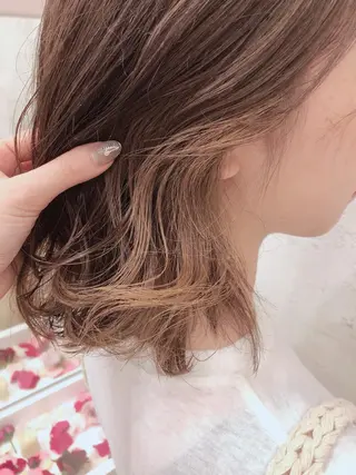 ミディアム 代表山口ひな 髪質改善のプロのヘアスタイル