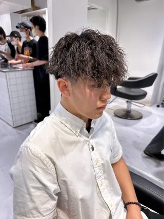 パーマ メンズ まゆ毛・まゆ毛の専門店   aitas 津田沼店所属・ayu ♥のマツエク・マツパデザイン