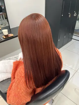 ロング カラー ブリーチなしWカラー /アレンジ/ユウミのヘアスタイル