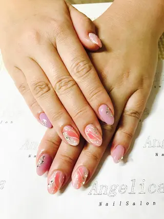 ネイル Angelica ネイリストのネイルデザイン