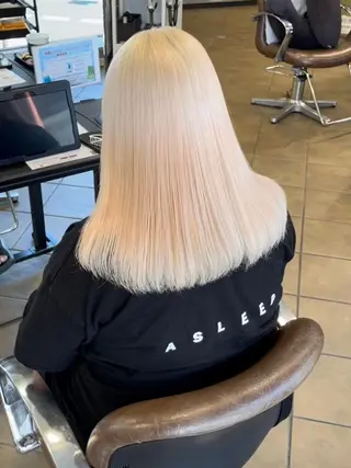 ロング カラー Eirデザイナーズ サロン茶屋町tomoのヘアスタイル